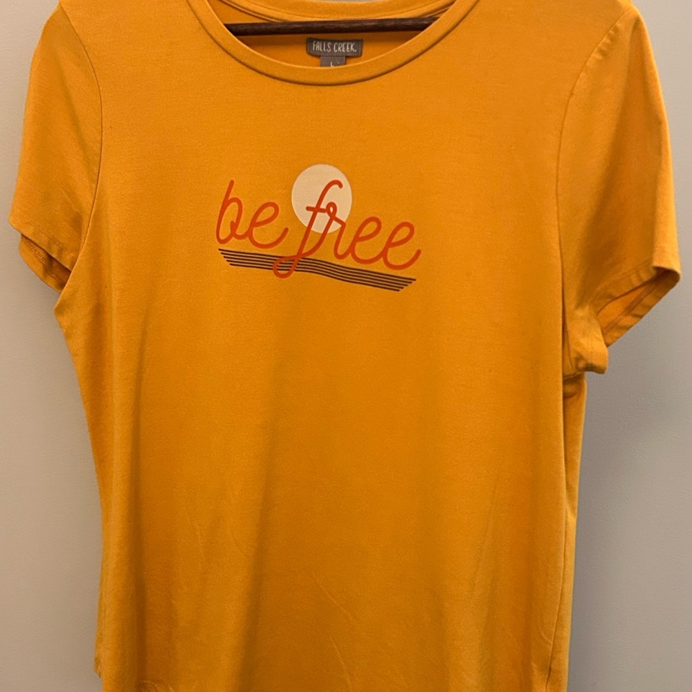 Falls Creek Mustard Yellow Tee